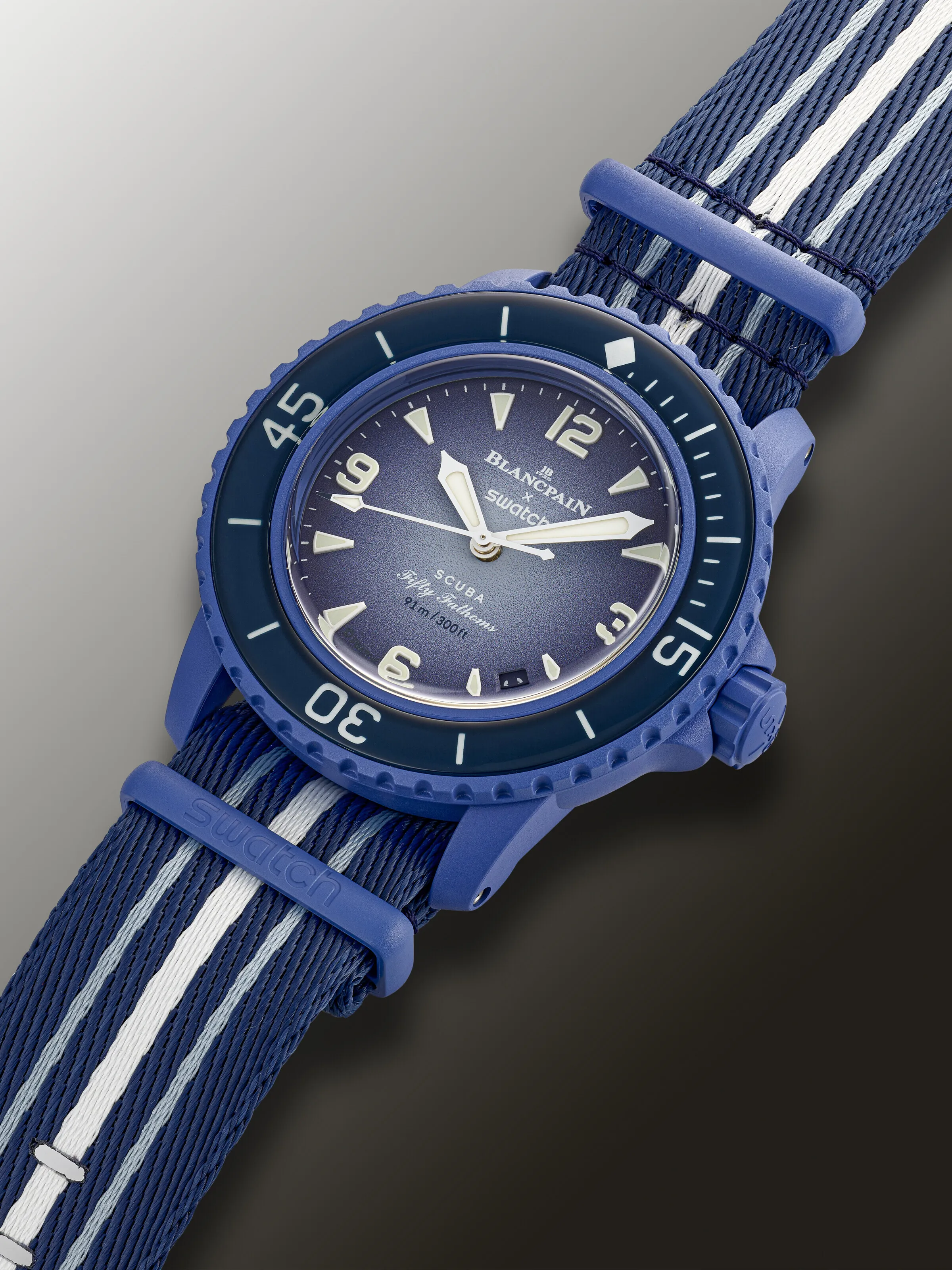 Blancpain Fifty Fathoms S035A100 42mm Ceramic Blue 1