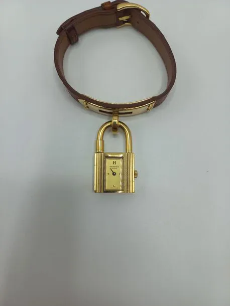 Hermès Kelly 821759 22mm Gold-plated Gold 2