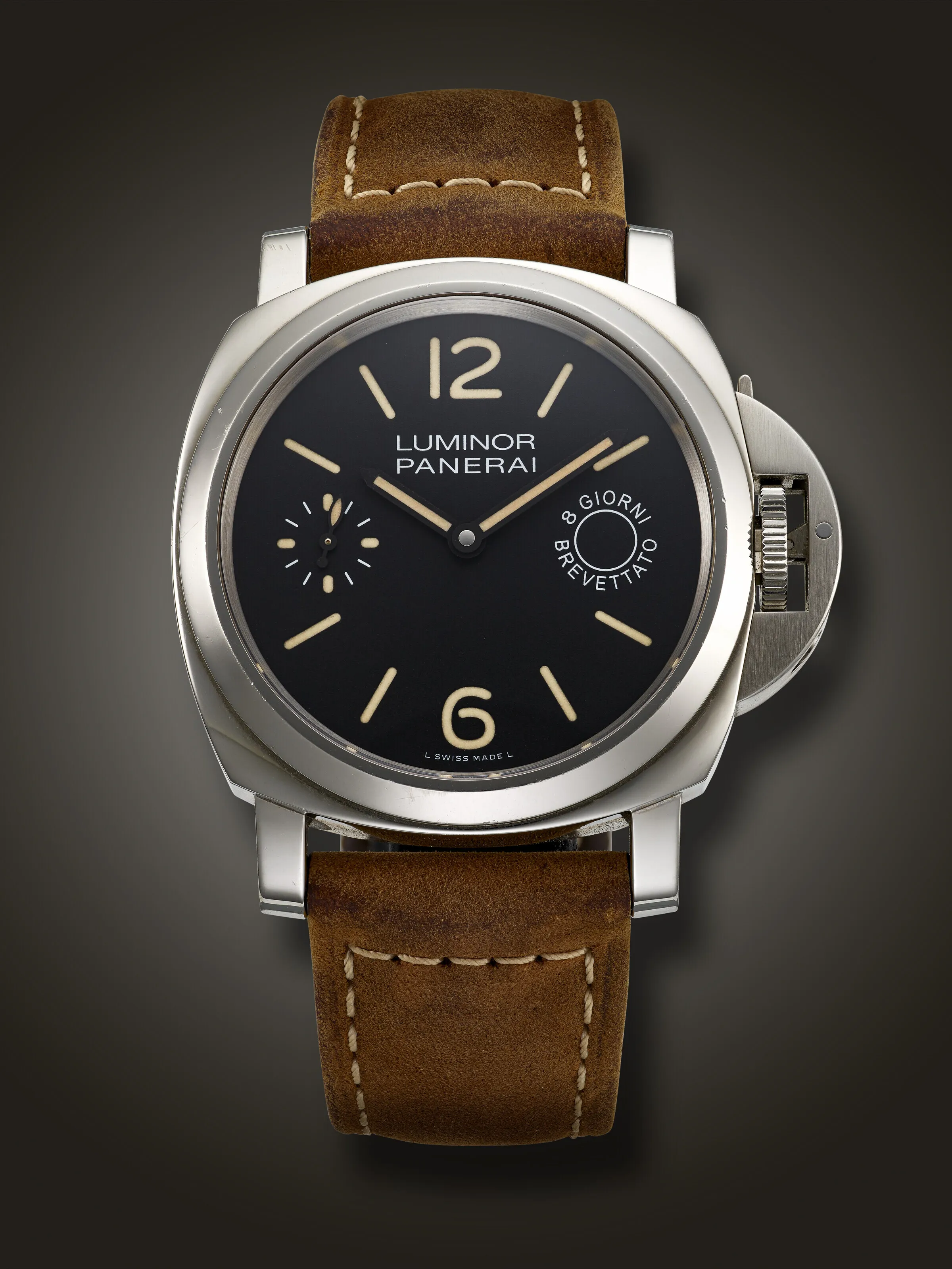 Panerai Luminor PAM 00590 44mm Stainless steel Black