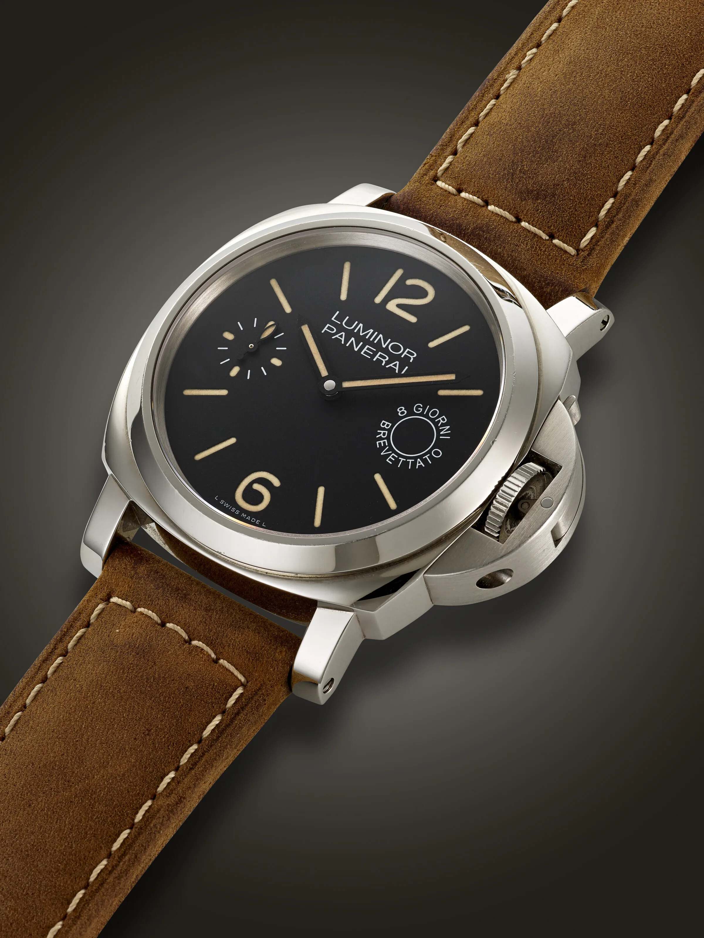 Panerai Luminor PAM 00590 44mm Stainless steel Black 1