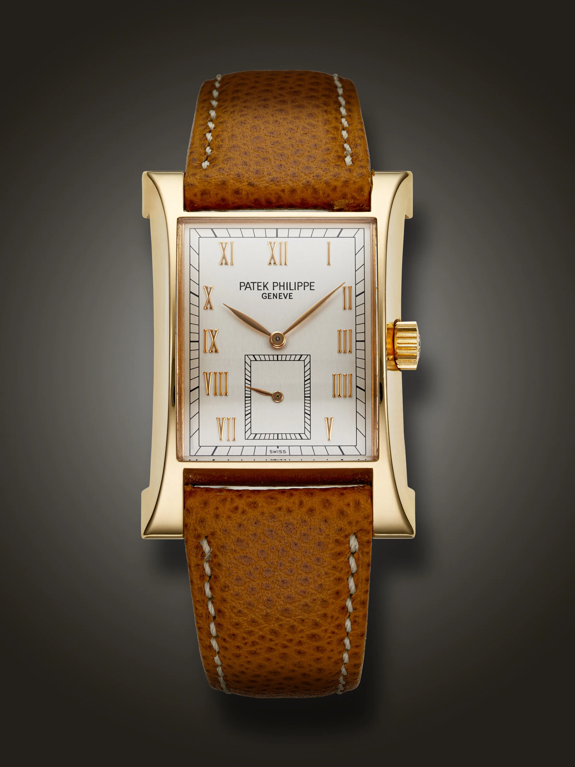 Patek Philippe Gondolo 5500R 28mm Rose gold Silver