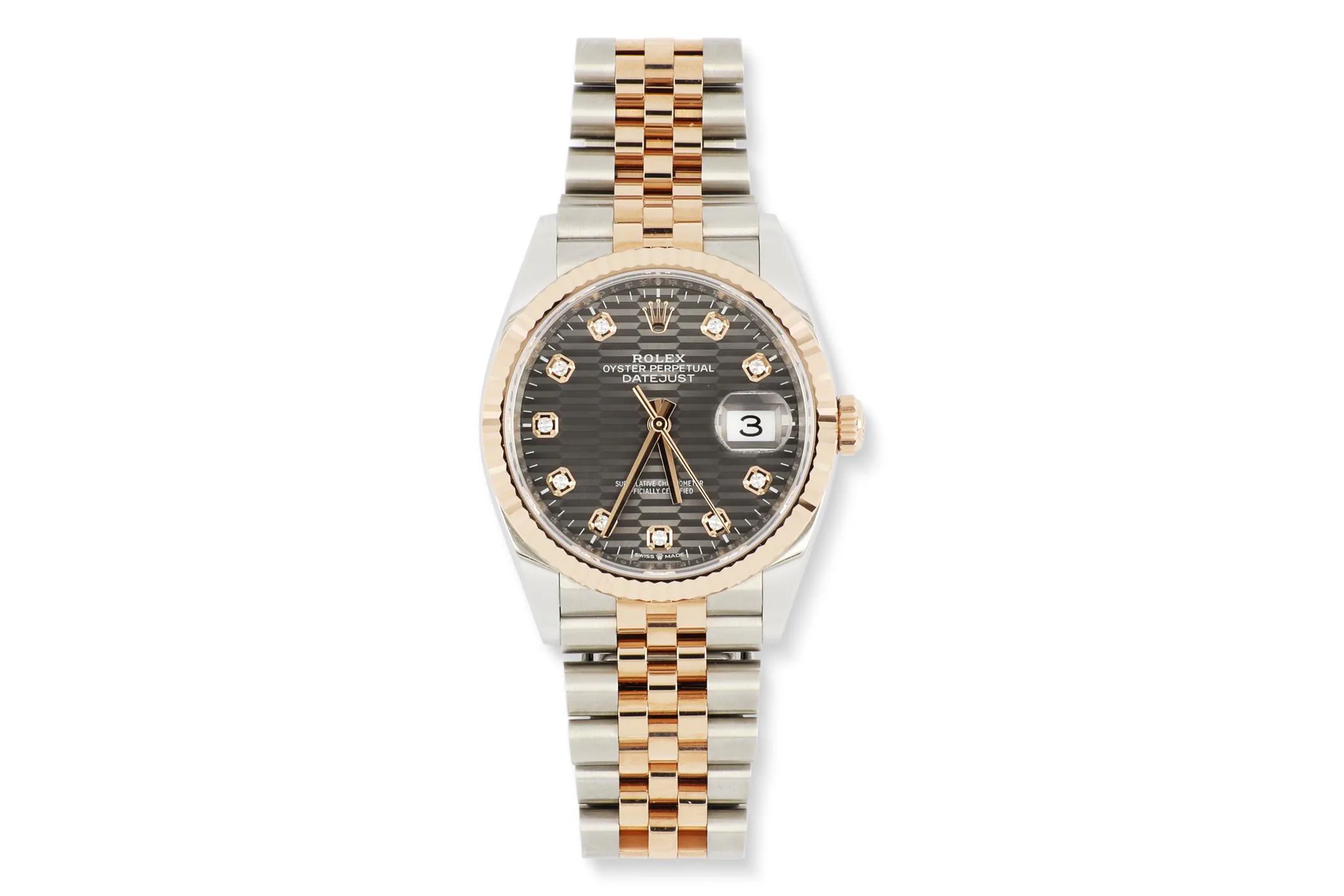 Rolex Datejust 36 126231 36mm Rose gold and stainless steel Black 1