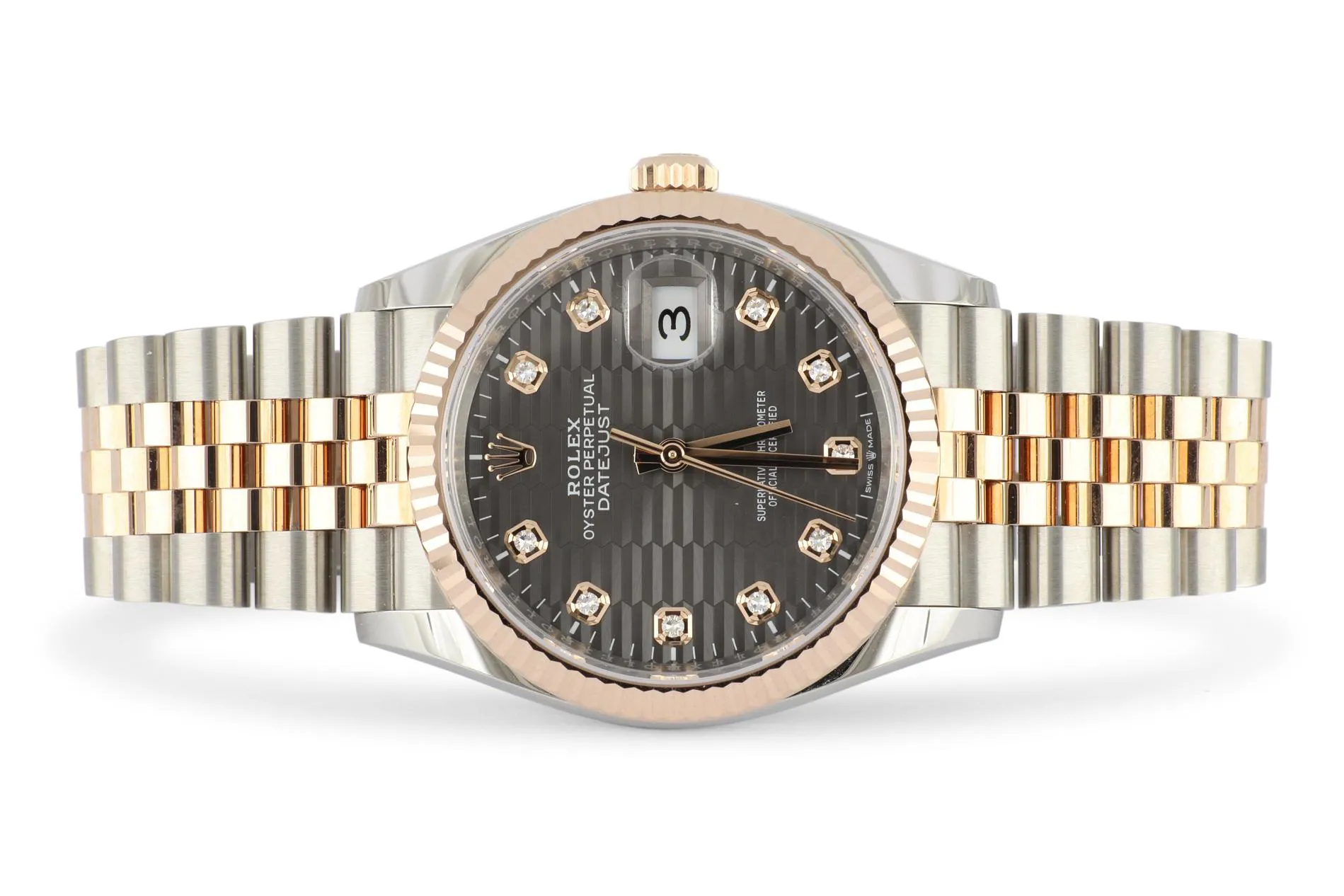 Rolex Datejust 36 126231 36mm Rose gold and stainless steel Black 2