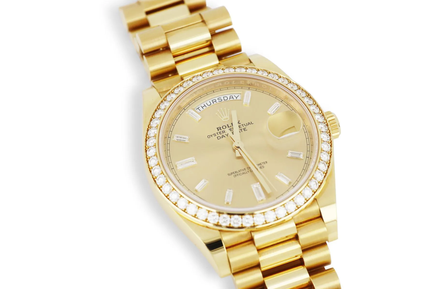 Rolex Day-Date 40 228348RBR 40mm Yellow gold and Diamond Gold 2