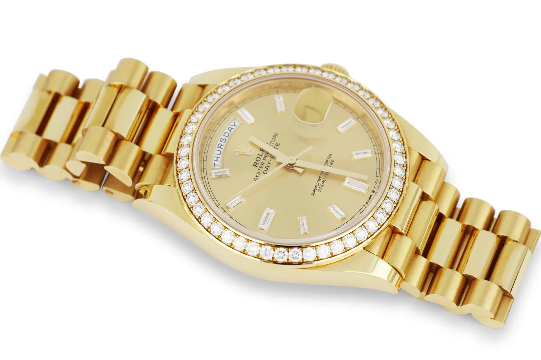 Rolex Day-Date 40 228348RBR 40mm Yellow gold and Diamond Gold 3