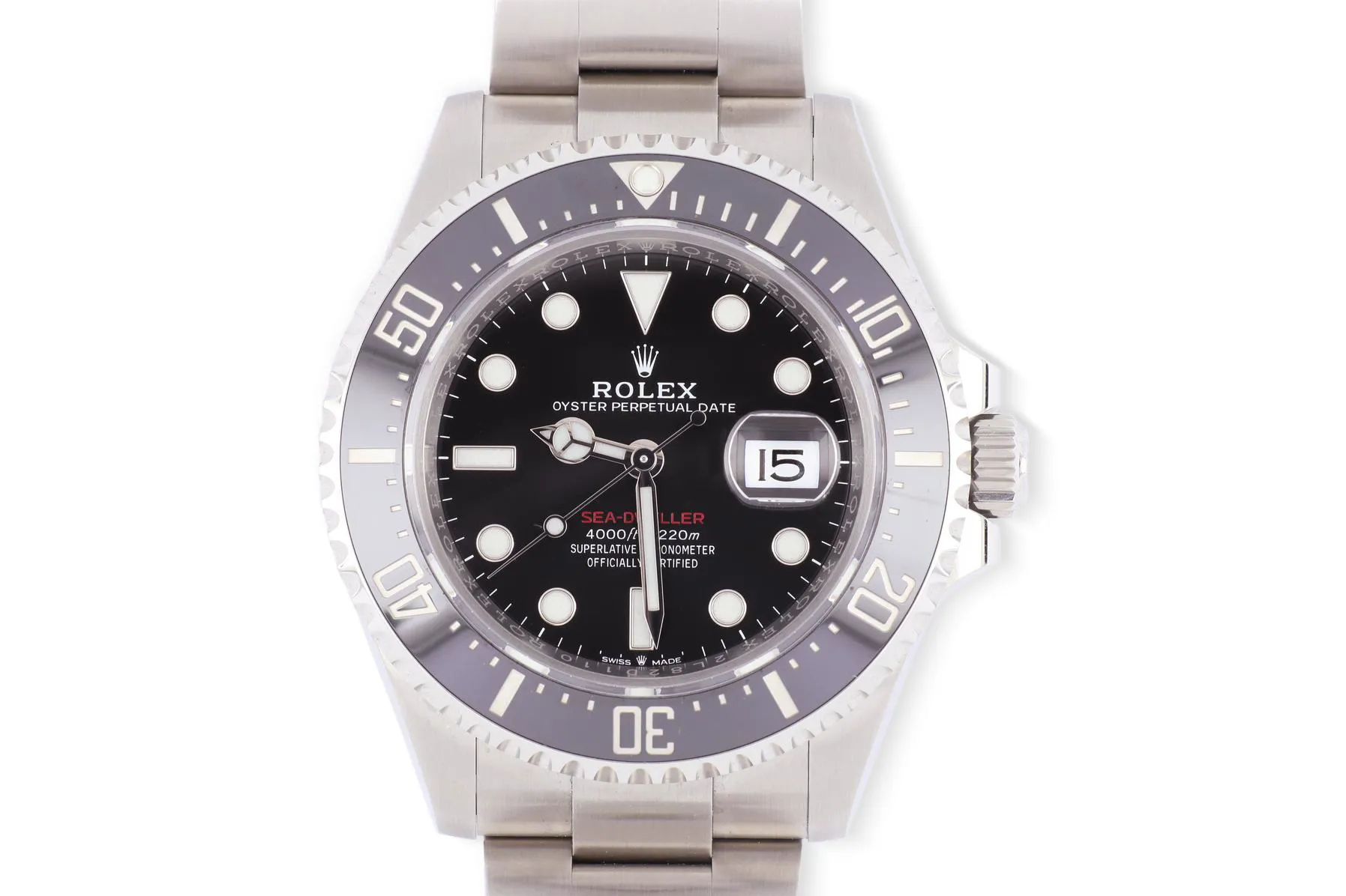 Rolex Sea-Dweller 126600 43mm Stainless steel Black