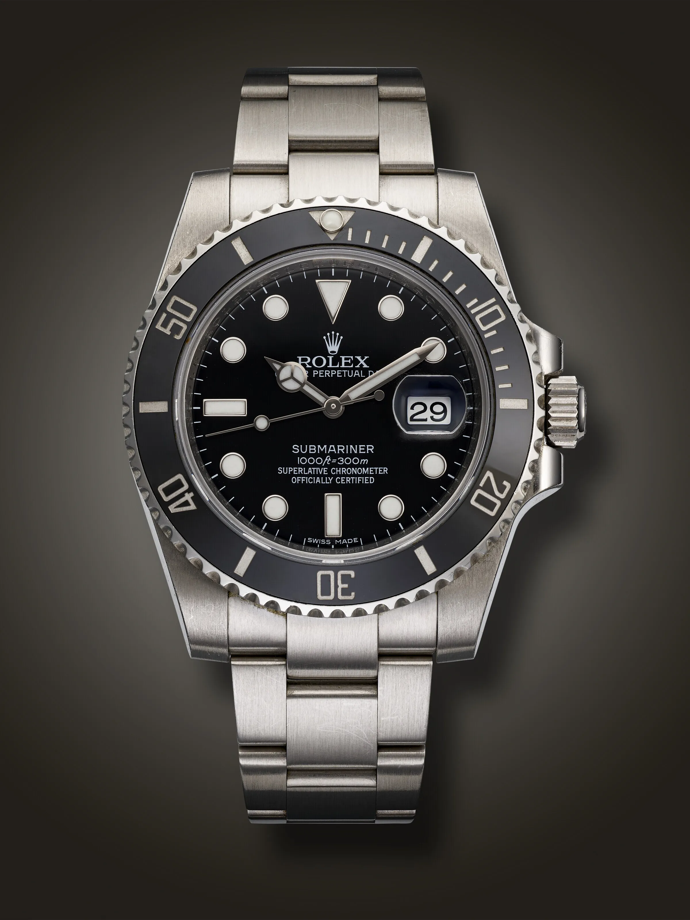 Rolex Submariner 116610LN 40mm Stainless steel Black