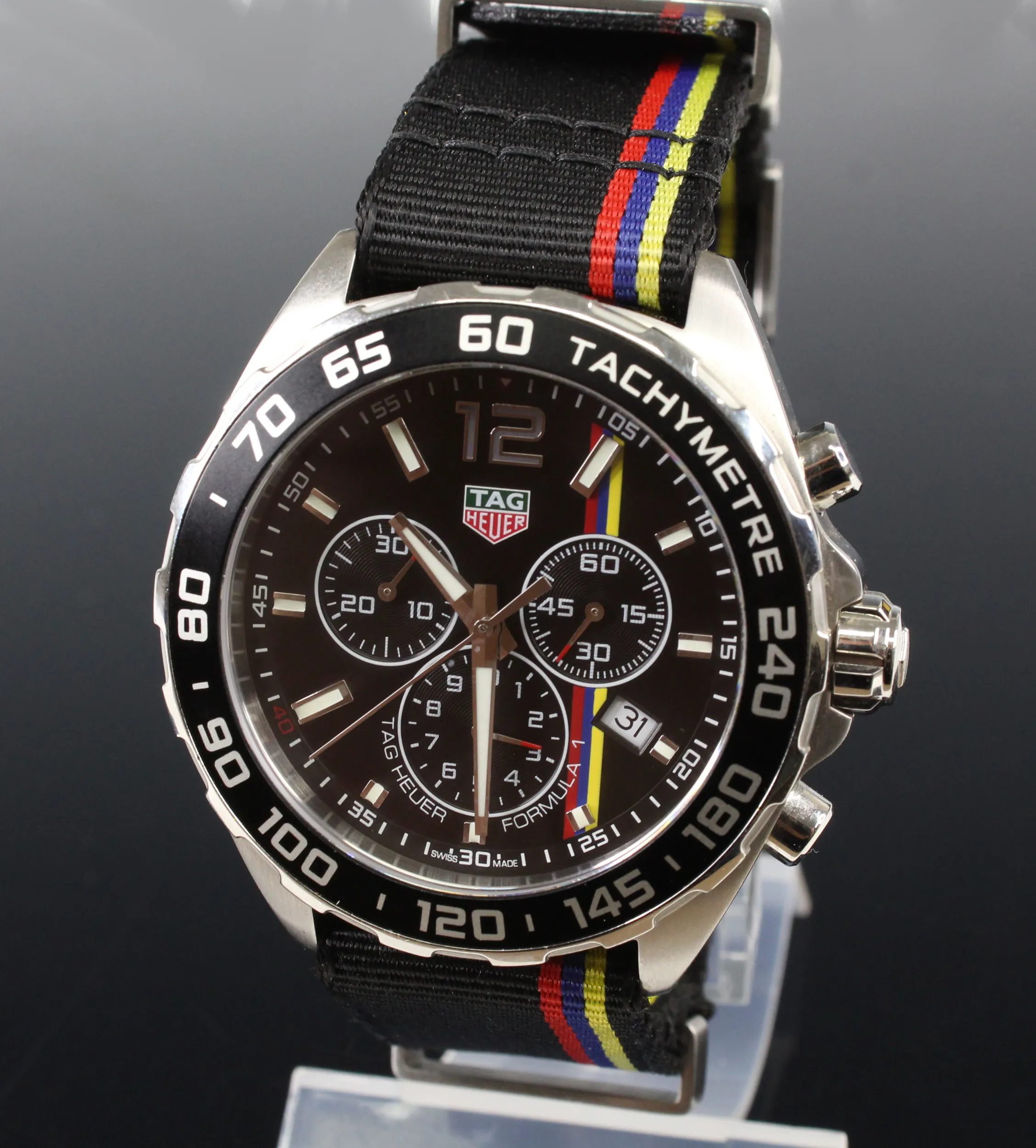 TAG Heuer Formula 1 CAZ1017 43mm Stainless steel Black 1