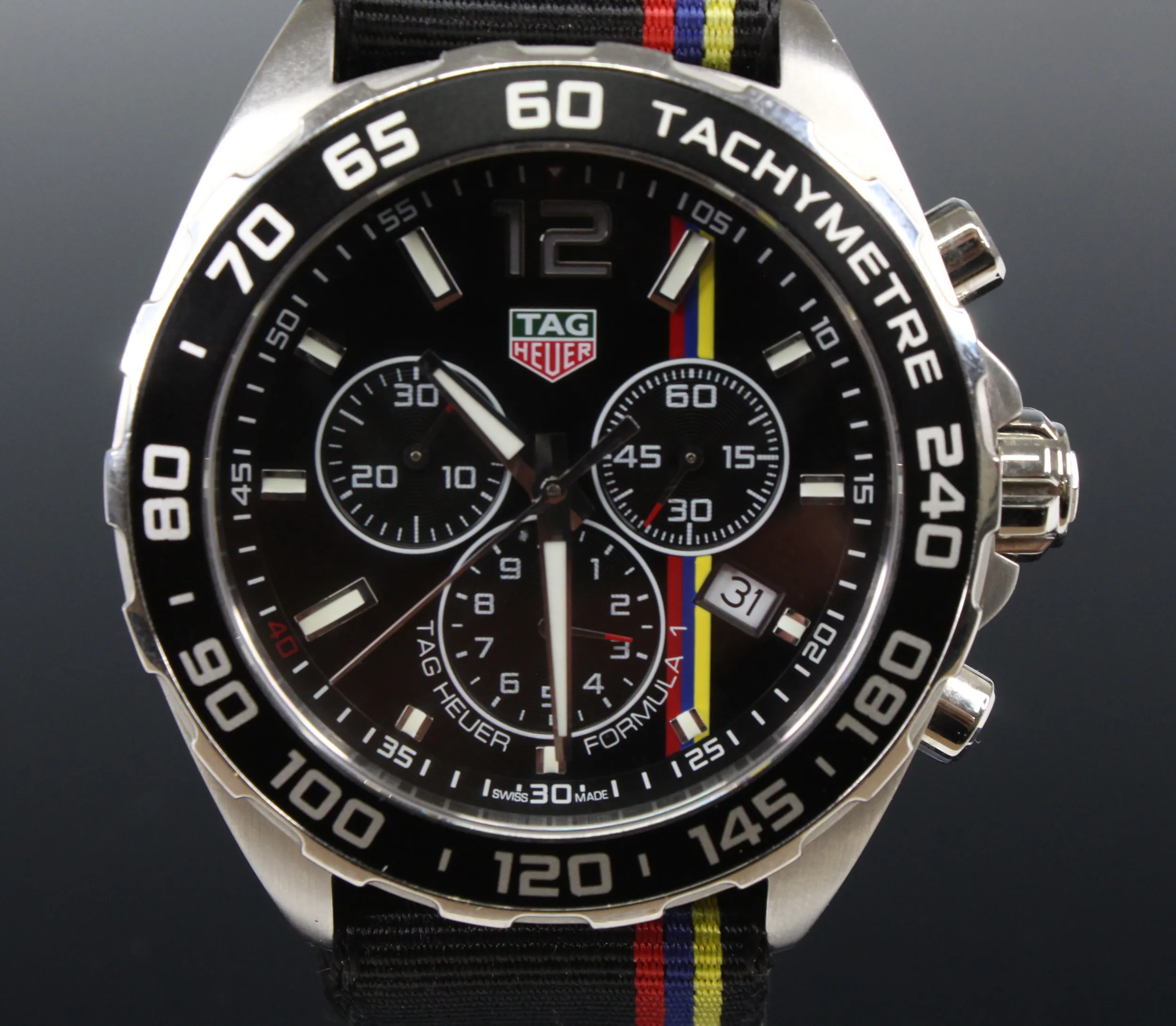 TAG Heuer Formula 1 CAZ1017 43mm Stainless steel Black 2