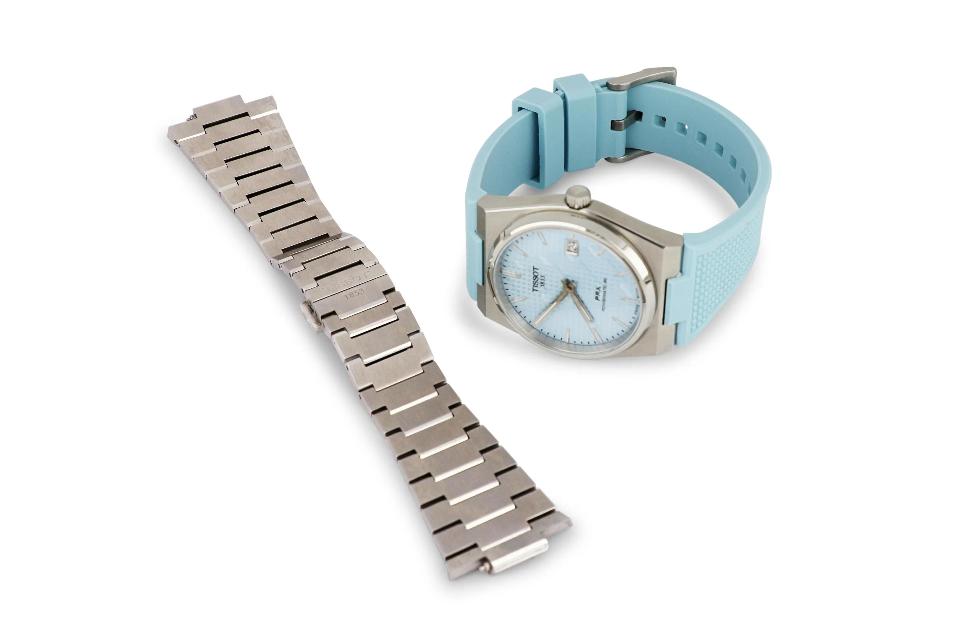 Tissot PRX T137.407.11.351.00 40mm Stainless steel Ice blue 1