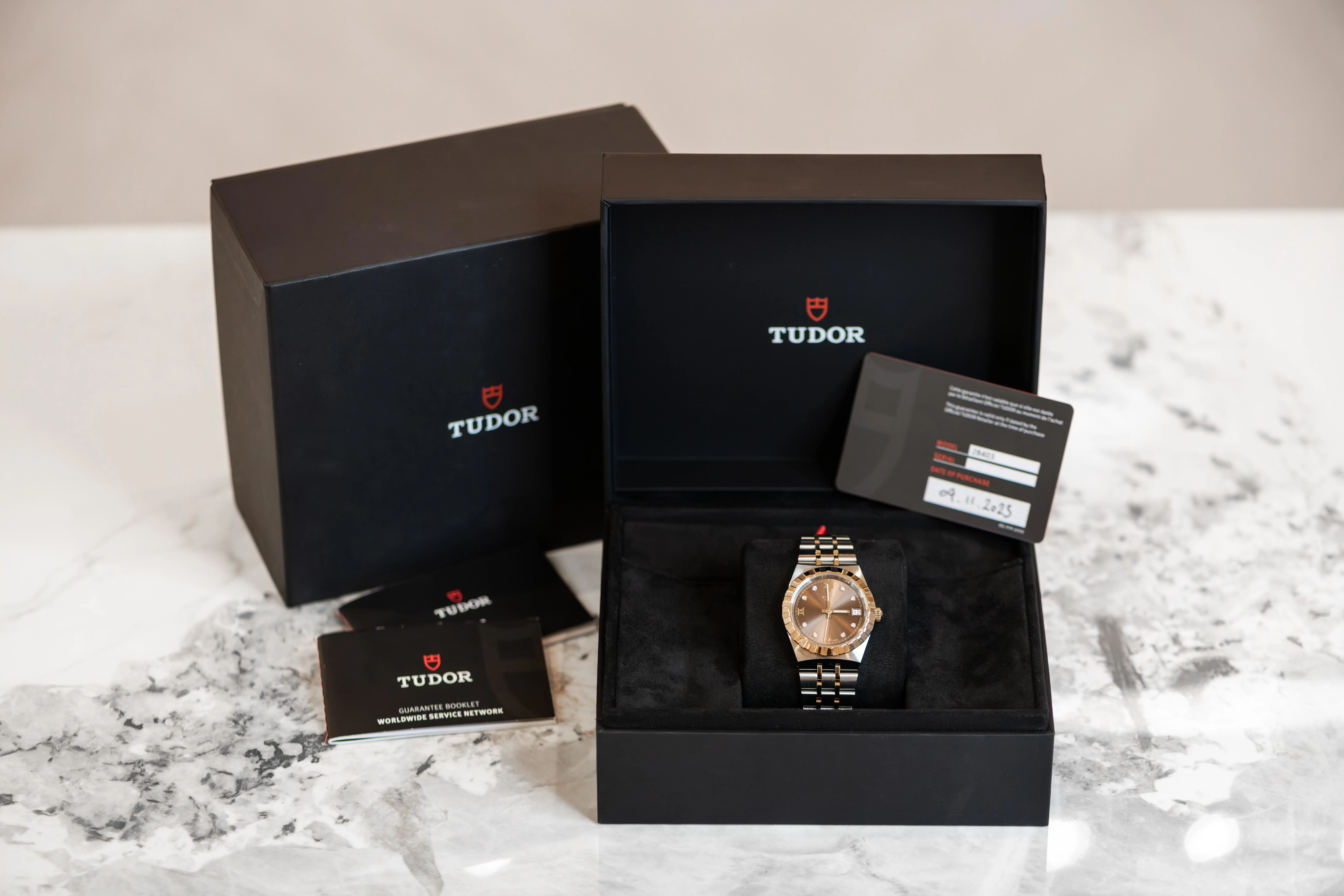 Tudor Royal 28403 34mm Stainless steel & gold plated Bronze 2