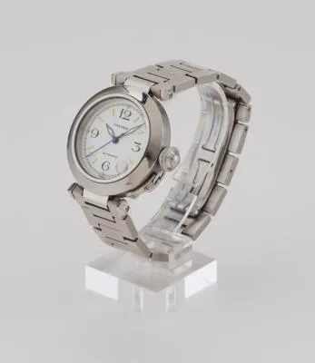 Cartier Pasha 2324 36mm Stainless steel White 1