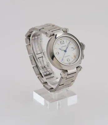 Cartier Pasha 2324 36mm Stainless steel White 2