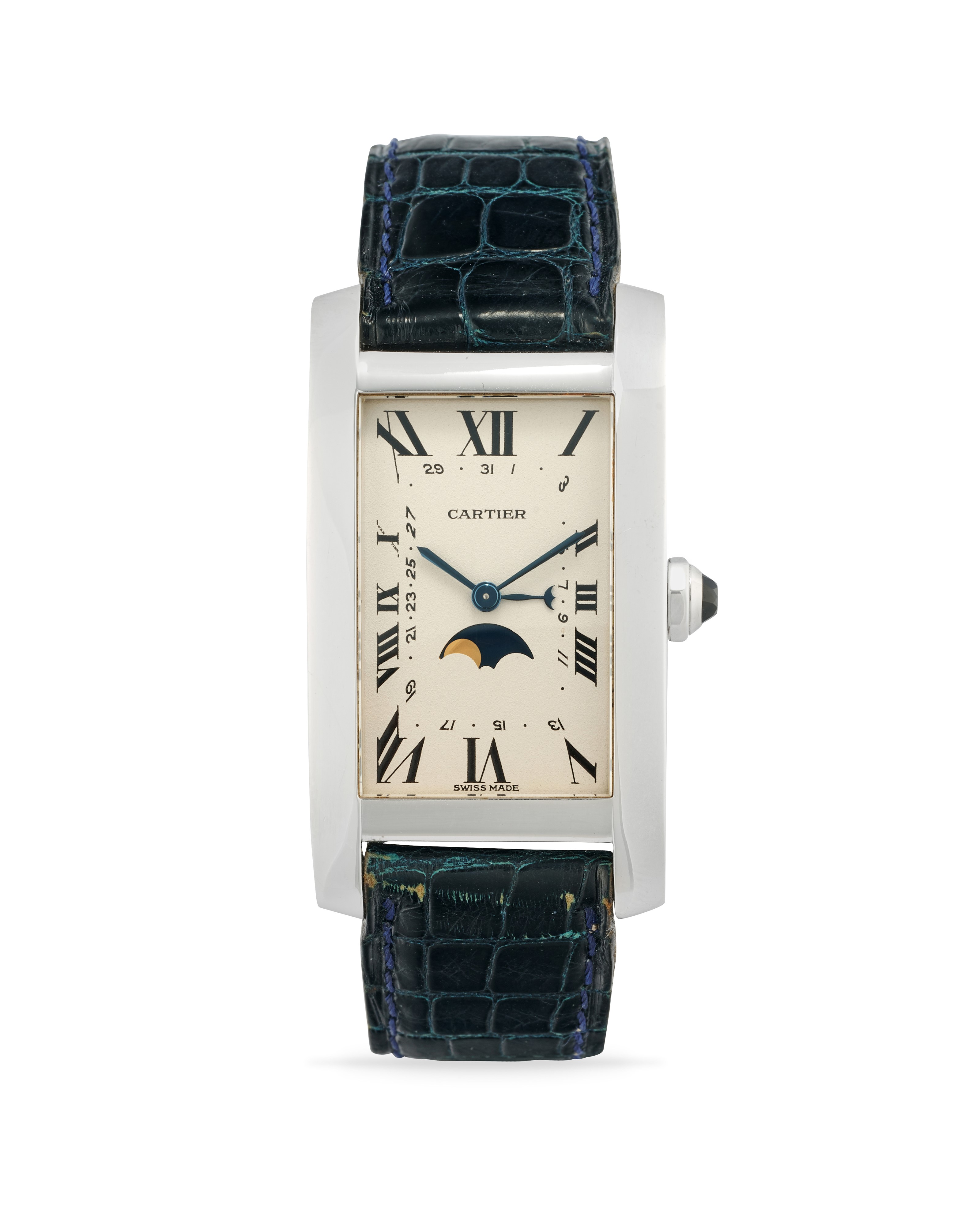 Cartier Tank Americaine 819908 White gold White 1980 Italy