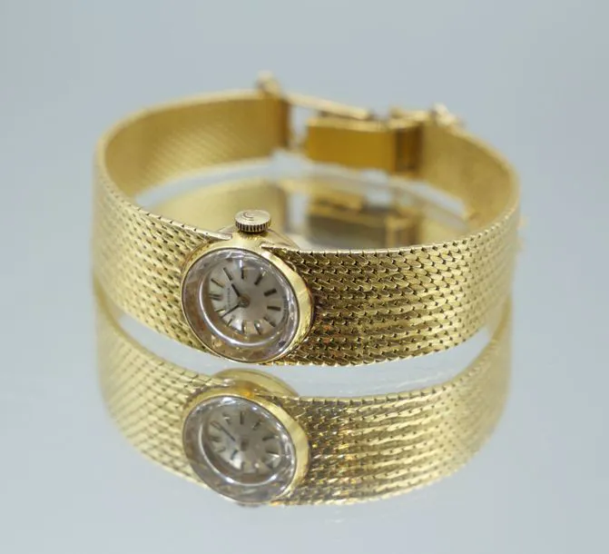 Certina 16mm Yellow gold Silver 1
