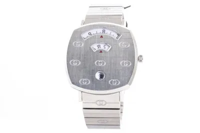 Gucci Grip YA157401 35mm Stainless steel Gray 4