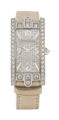 Harry Winston Avenue 330-LQW 19mm White gold and diamond-set Diamond