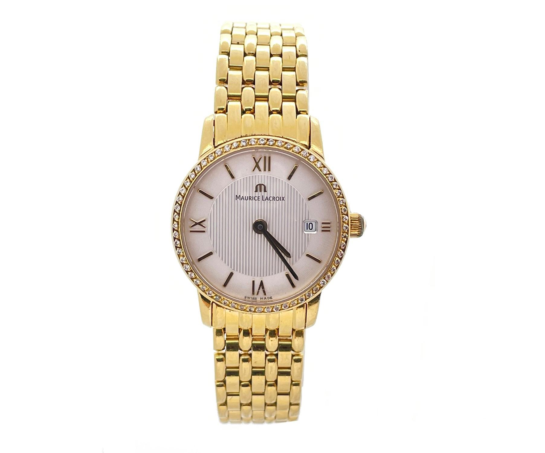 Maurice Lacroix Yellow gold and Diamond Silver United States Maurice Lacroix Yellow gold and Diamond Silver United States