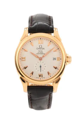 Omega De Ville Co-Axial 4646.30.32 39mm Rose gold Silver