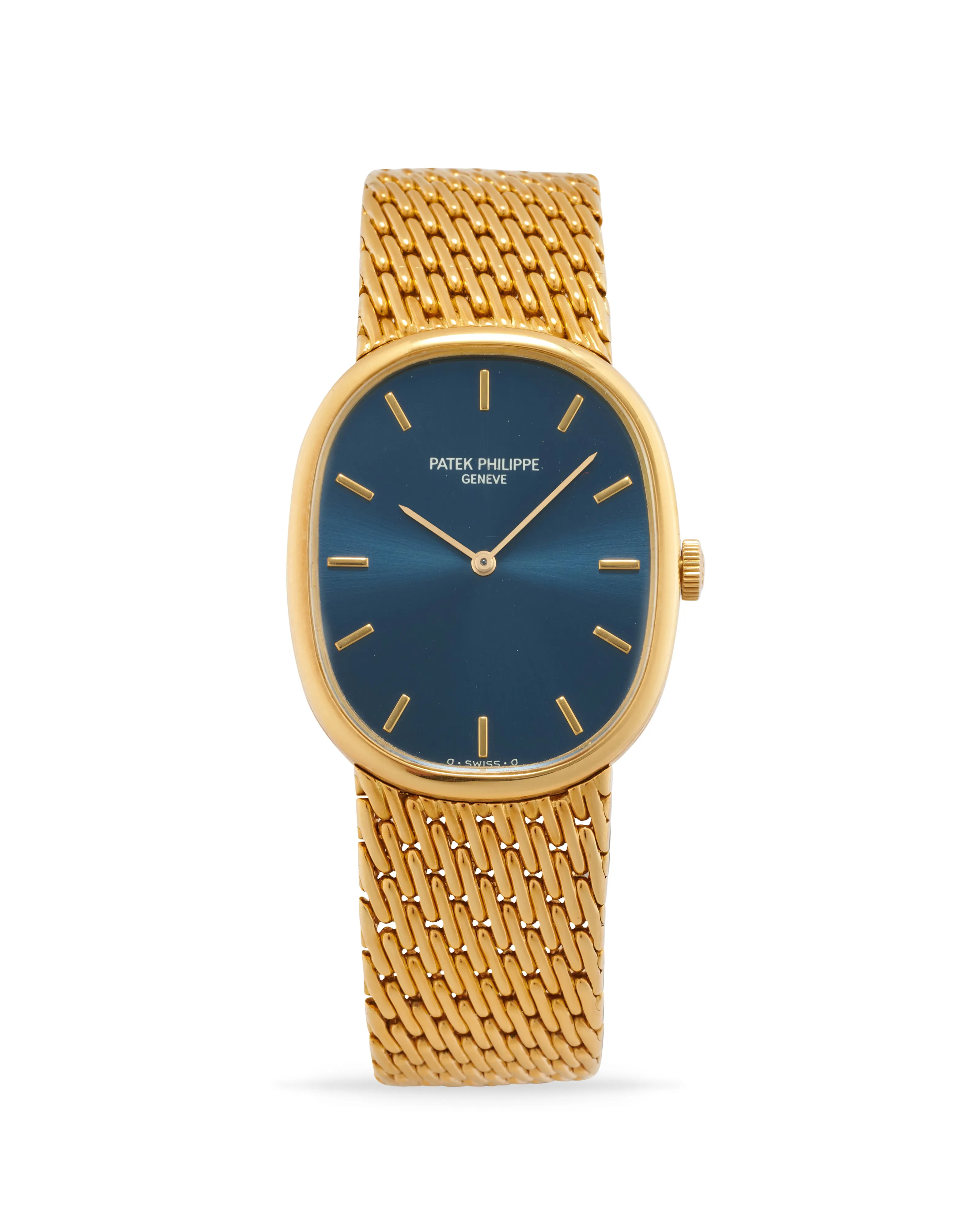 Patek Philippe Ellipse 3848 27mm Yellow gold Blue