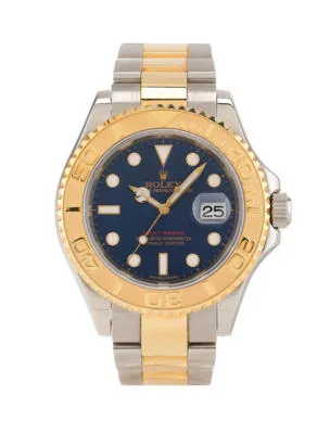 Rolex Yacht-Master 40 16623 40mm Yellow gold and stainless steel Blue