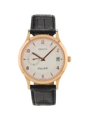 Zenith Elite 17 1125 650 37mm Rose gold Silver