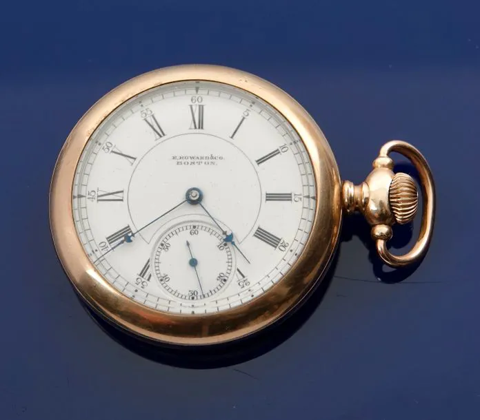 E. Howard Watch Co. 52mm Gold-plated White