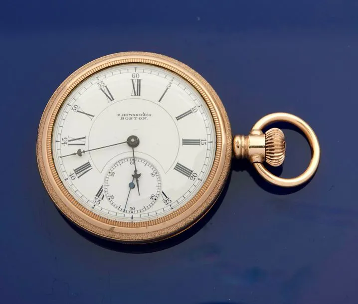 E. Howard Watch Co. 48mm Gold-plated White