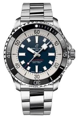 Breitling Superocean A17376211C1A1 44mm Stainless steel Blue