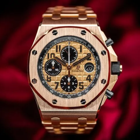 Audemars Piguet Royal Oak Offshore 26470OR.OO.1000OR.01 42mm Rose gold Golden