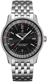 Breitling Navitimer A17325241B1A1 38mm Stainless steel Black