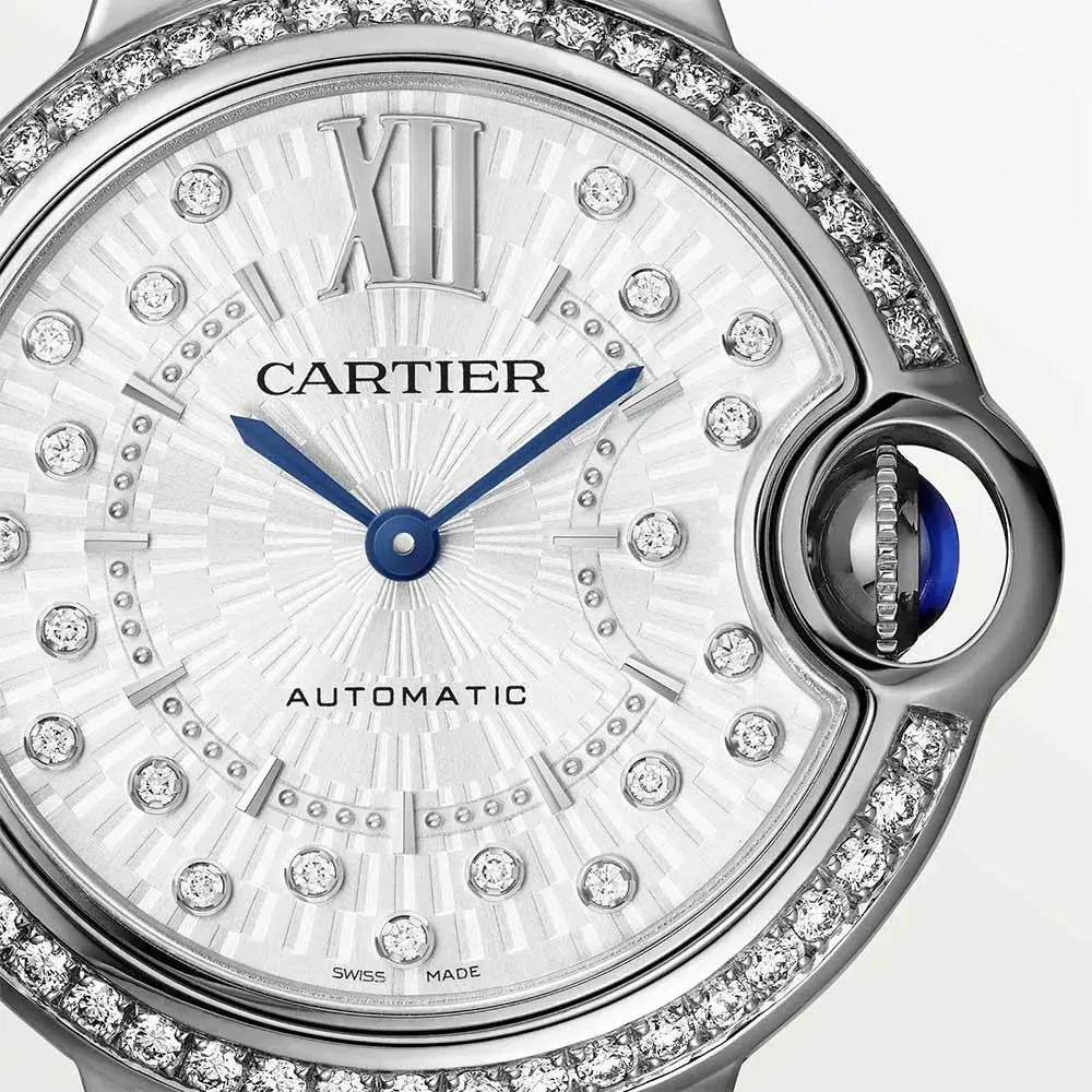 Cartier Ballon Bleu W4BB0035 33mm Stainless steel Gray 1