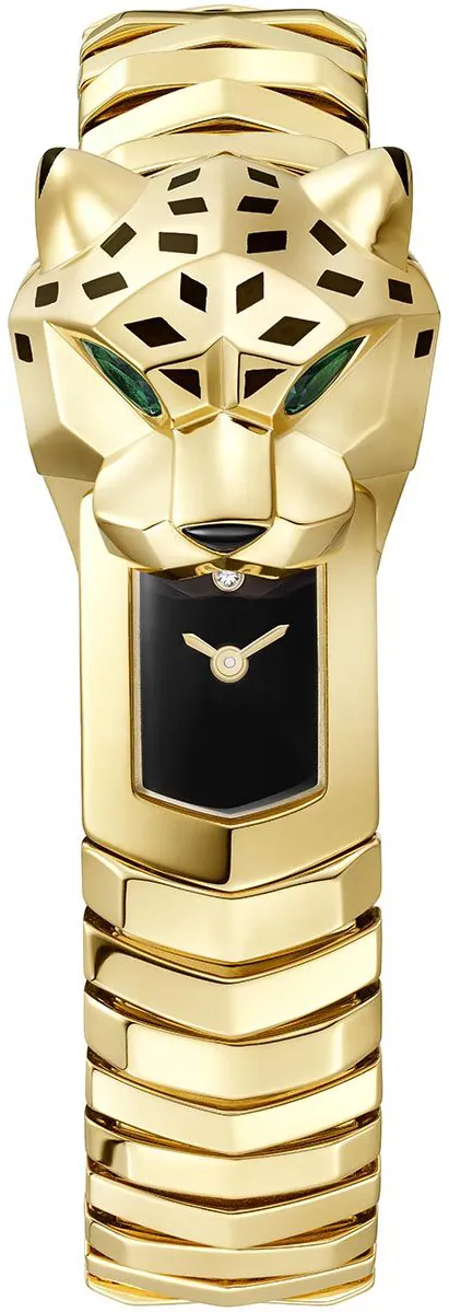 Cartier Panthère HPI01537 38.2mm Yellow gold and 18k yellow gold Black