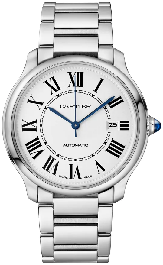 Cartier Ronde WSRN0035 40mm Stainless steel Silver