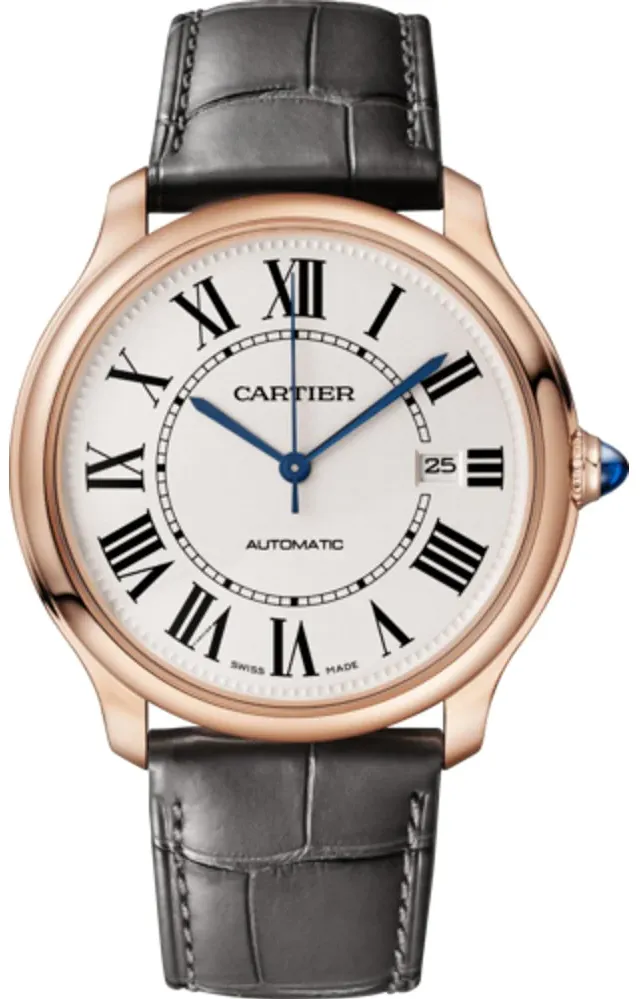 Cartier Ronde WGRN0011 40mm Rose gold and 18k rose gold Beige