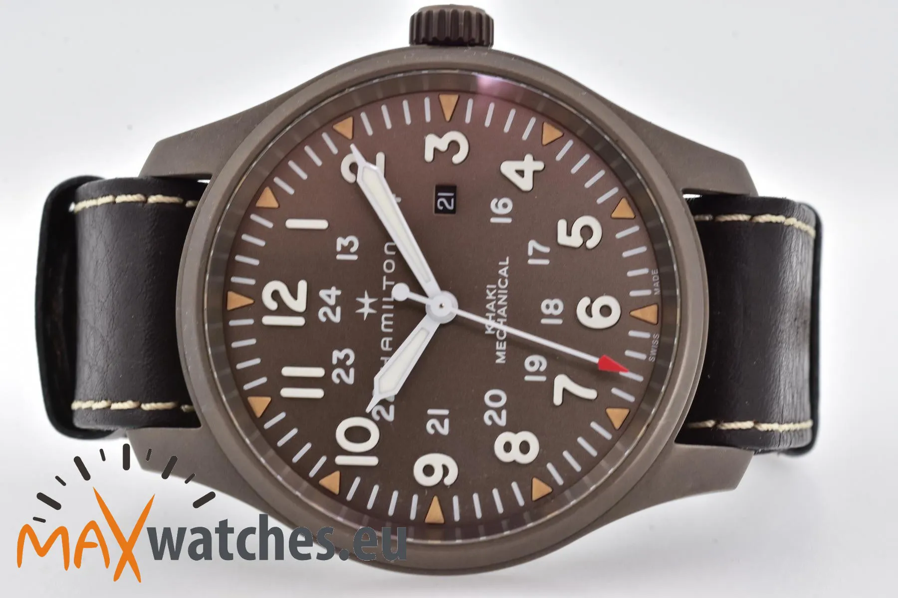 Hamilton Khaki Field H69829560 50mm Stainless steel Brown