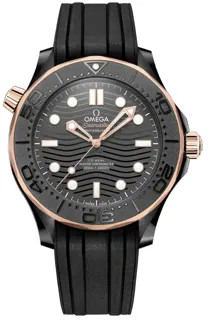 Omega Seamaster Diver 300M 210.62.44.20.01.001 Black ceramic Black