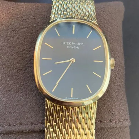 Patek Philippe Golden Ellipse 3748/1 27mm Yellow gold Blue