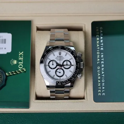 Rolex Daytona 126500LN 40mm Stainless steel White