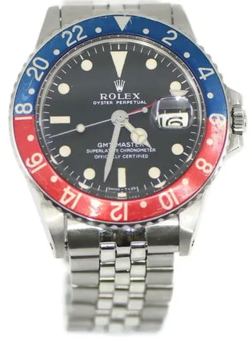 Rolex GMT-Master 1675 40mm Stainless steel Black