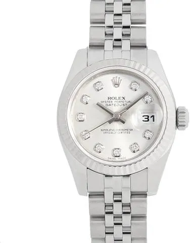 Rolex Lady-Datejust 179174 26mm Stainless steel Silver