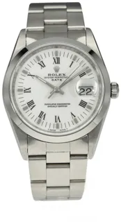 Rolex Oyster Perpetual Date 15200 Stainless steel White