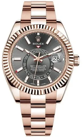 Rolex Sky-Dweller 336935 42mm Rose gold Gray