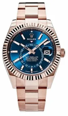 Rolex Sky-Dweller 336935 42mm Rose gold Blue