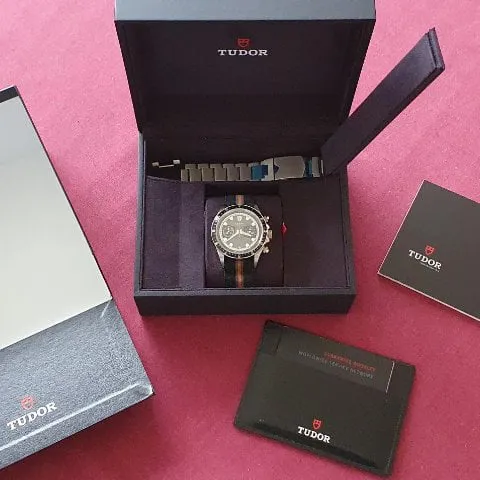 Tudor Heritage Chrono 70330N 41mm Stainless steel Gray