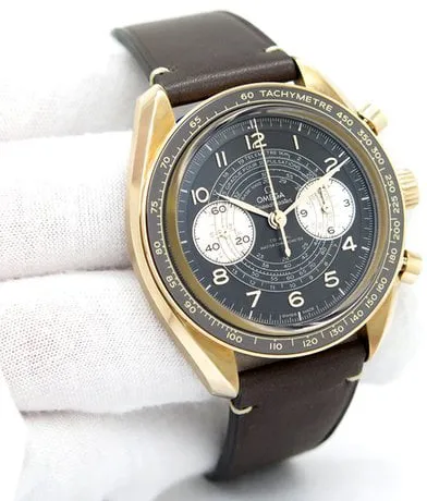 Omega Speedmaster Racing 329.92.43.51.10.001 43mm Bronze Brown