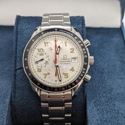 Omega Speedmaster Date 175.0083 39mm Steel White