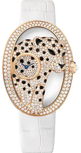 Cartier Panthère HPI00971 14mm Rose gold and Diamond and 18k rose gold Rose