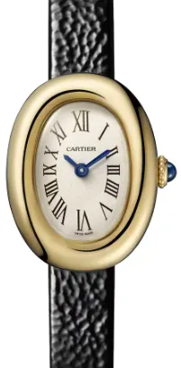 Cartier Baignoire WGBA0017 24.5mm Yellow gold and 18k yellow gold Silver