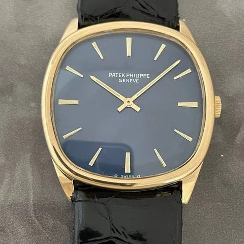 Patek Philippe Ellipse 3844 33mm Yellow gold Blue